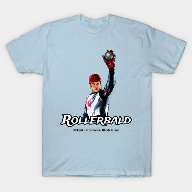 Rollerbald T-Shirt by How Did This Get Made?